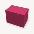 CAD-accurate coloured plastic render of the Will You Marry Me 3-tier proposal box